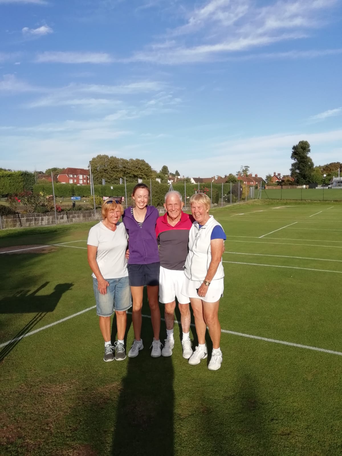 Holly Bower and Mary Blackie, Runners-up Ladies Doubles Handicap 2018