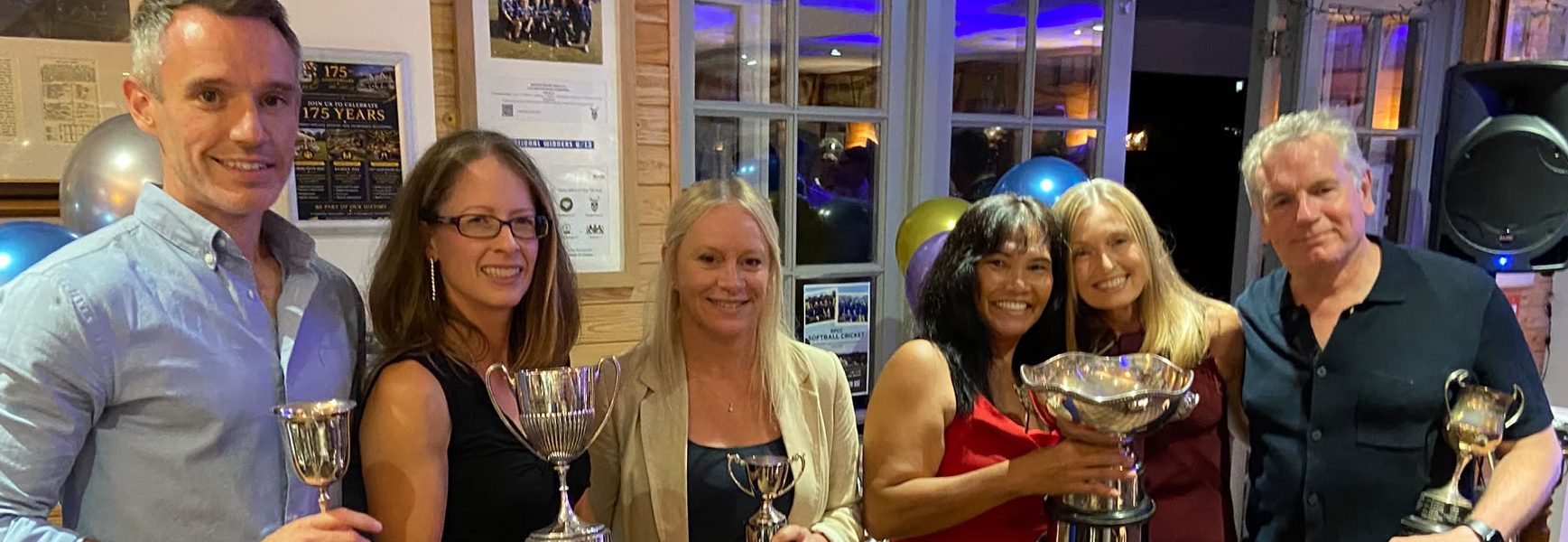 Finalists with their Trophies